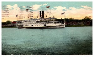 the Trojan , Hudson River Night Boat