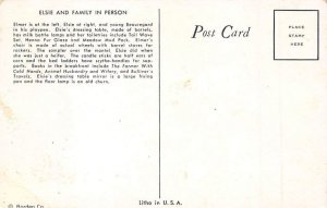 Elsie and Elmer Cow Postcard