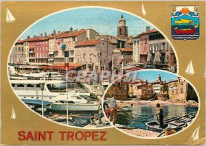 Postcard Modern Riviera Var Saint Tropez