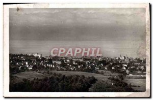 Old Postcard Thonon Les Bains and Lake Leman