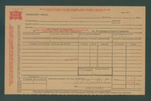 Rock Island June 24, 1936 Freight Bill No. 299 Chicago Rock Island & Pacific RY.