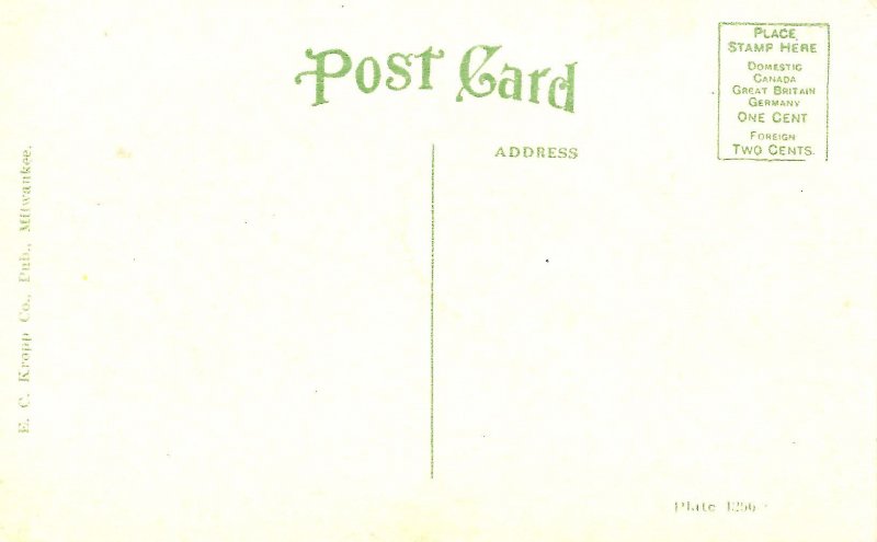 WI - Chippewa Falls. Irvine Park, Entrance