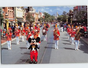 Postcard Leader Of The Band Disneyland Anaheim California USA