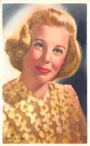 June Allyson Movie Star Unused 