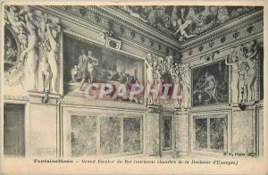 Postcard Fontainebleau Old King's Grand Staircase (Old Room of the Duchess of...