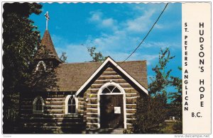 Exterior,  Hudsons Hope,  St. Peters Anglican,  B.C.,  Canada,  40-60s