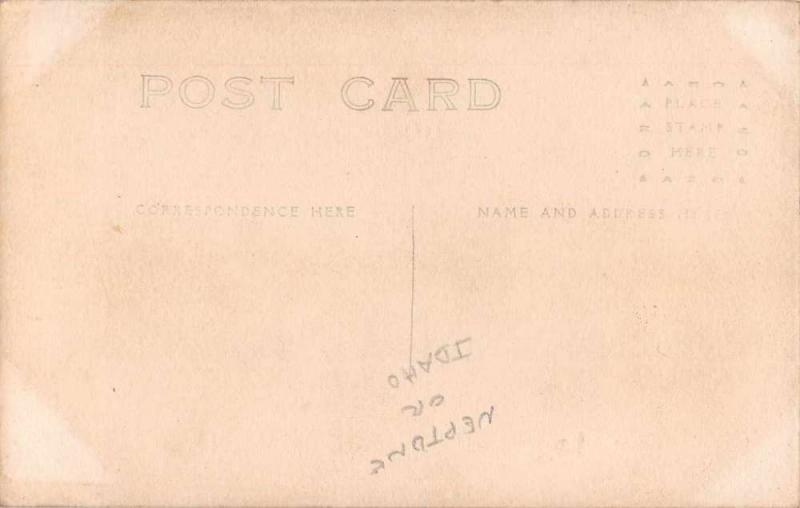 Dry Docks Neptune or USS Idaho Real Photo Antique Postcard J56342