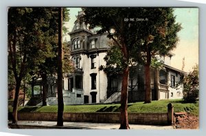 Easton PA, City Hall, Vintage Pennsylvania Postcard