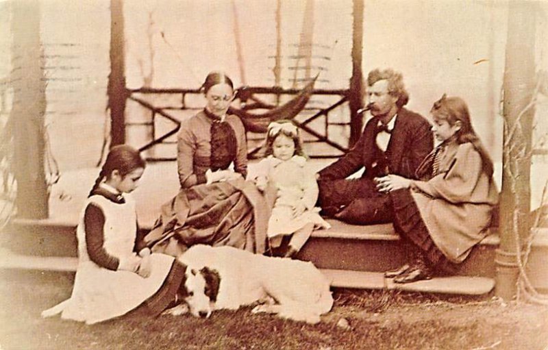 Mark Twain and His Family Hartford, Connecticut USA