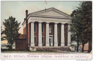 Chautauqua County Court House, Mayville, New York, Pre 1907