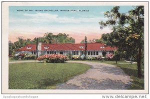 Florida Winter Park Home Of Mr Irving Bacheller 1940