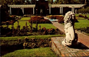 Indiana Michigan City Barker Civic Center Italian Sunken Garden