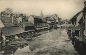 CPA Chartres vue prise sur l'Eure FRANCE (1154984)