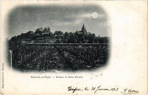 CPA FONTAINE-les-DIJON - Berceau de St-Bernard (115474)