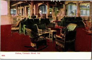 Parlors, Coronado Hotel, California Vintage Postcard O08