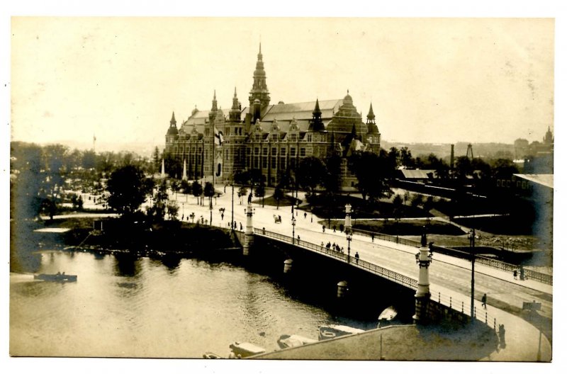 Sweden - Stockholm. Museum of the North   *RPPC