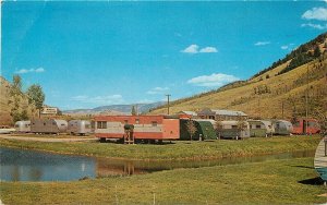 Postcard 1960 Wyoming Jackson Hole National Trailer Park Williams 22-12552