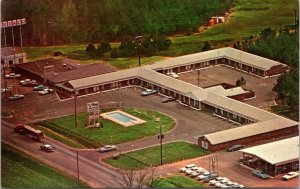 Postcard Viking Motor Lodge U.S. Highway 231 in Troy, Alabama