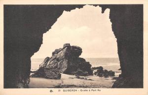 BR50472 Quiberon grotte a port ru     France