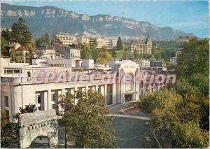 Modern Postcard Aix les Bains (Savoie) Etablissement Thermal Arc de Campanus ...