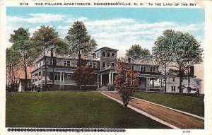 Postcard Pillars Apartments Hendersonville NC