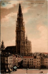 Postcard Belgium Anvers Fleche de la Cathedrale (Cathedral) 1920 K6