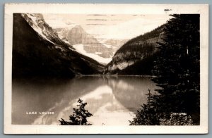Postcard RPPC c1956 Lake Louise Alberta Chateau Lake Louise CDS Cancel