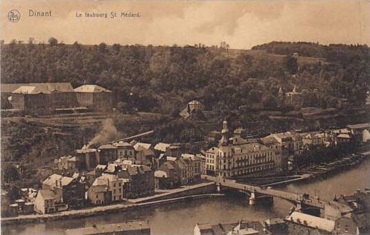 Belgium Dinant Le faubourg St Medard 1916