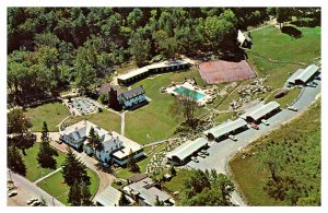 Postcard HOTEL SCENE South Lee Massachusetts MA AR4641