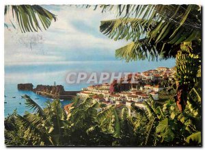 Modern Postcard Madeira Camara de Lobos Aldeia piscatoria