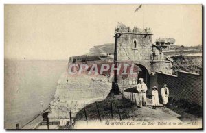 Old Postcard Mesnil Val Tour Talbot and the Sea