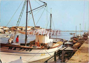 Postcard Modern Fishing Boats embrouchure of the Herault Basically Quai Grau