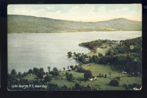 Lake George, New York/NY Postcard, Aerial View Of Heart Bay, 1910!