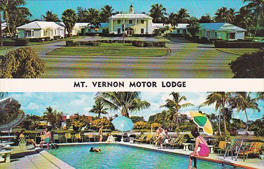 Mount Vernon Motor Lodge Pool Miami Florida