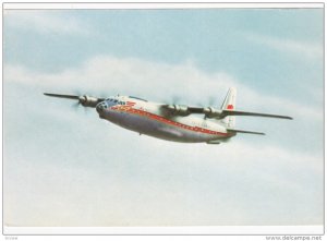 Aeroflot AN-10 Passenger airplane , 50-60s