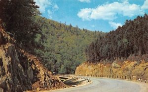 View of the Cold River Bridge in Mohawk Trail, Massachusetts