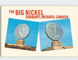 Postcard The Big Nickel, Sudbury, Canada