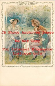 Shakespeare, As You Like It, Rosalind & Cecilia Talking, UDB Litho