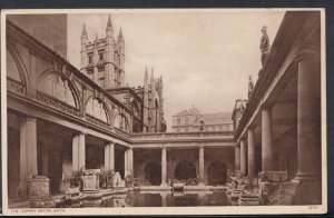Somerset Postcard - The Roman Baths, Bath  RS9356
