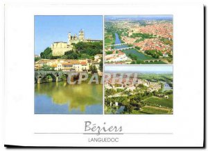 Modern Postcard Beziers Herault Languedoc