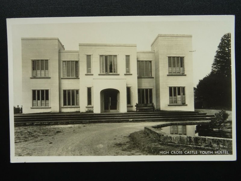 Cumbria Windermere HIGH CROSS CASTLE YOUTH HOSTEL c1940s RP Postcard by Abraham