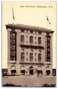 c1910 Hotel Continental Washington DC Union State Plaza Vintage Antique Postcard