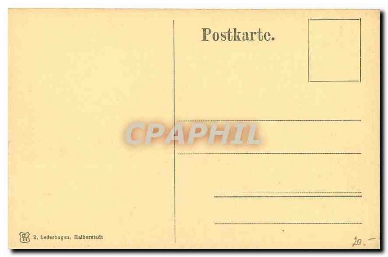 Old Postcard Goslar Frankenberger Plan Chevre