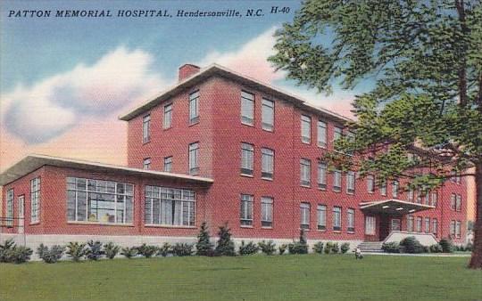 Patton Memorial Hospital Hendersonville North Carolina