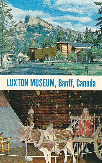 Canada Alberta Banff Luxton Museum