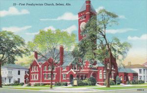 Alabama Selma First Presbyterian Church Curteich