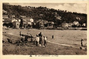 CPA Provence Var Le Lavandou La Plage (982803)