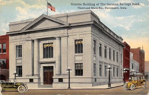 Granite Building German Savings Bank Davenport, Iowa