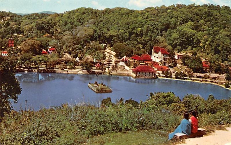 Across the Lake Kandy Ceylon, Ceylan Unused 