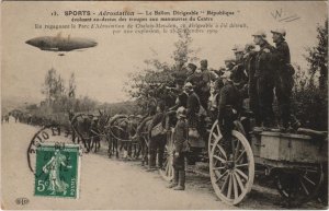 PC DIRIGEABLE LA REPUBLIQUE CHALAIS-MEUDON AVIATION (a24513)